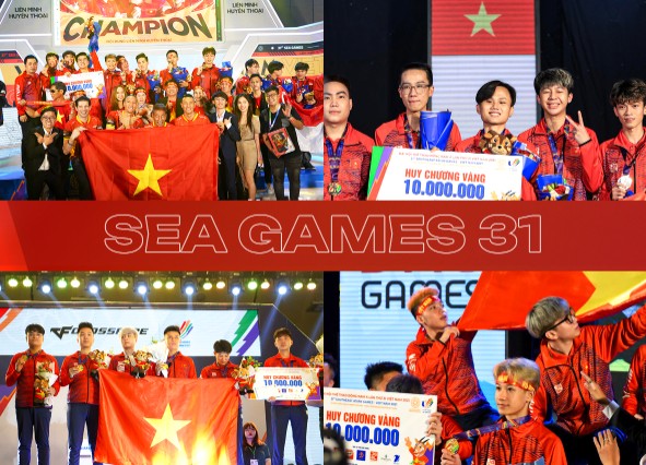 Đội tuyển eSports Việt Nam chiến thắng lớn tại SEA Games